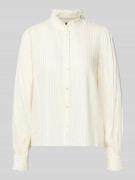 Vero Moda Regular Fit Langarmbluse aus Viskose-Mix Modell 'BUMPY' in W...