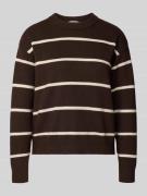 Mango Strickpullover mit Rundhalsausschnitt Modell 'MARINA' in Dunkelb...