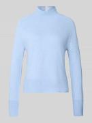 Tom Tailor Regular Fit Rollkragenpullover aus Baumwoll-Kaschmir-Mix in...