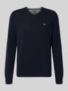 Fynch-Hatton Regular Fit Pullover Woll-Kaschmir-Mix Modell 'Merino' in...