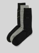 BOSS Socken aus Baumwoll-Mix im 3er-Pack in Black, Größe 40-46