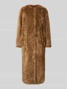 STAND STUDIO Mantel aus Kunstfell mit Rundhalsausschnitt Modell 'Grace...
