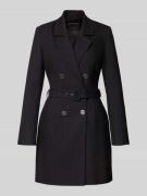 Guess Minikleid mit Reverskragen Modell 'ZANITA' in Black, Größe XS