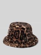 monari Mütze aus Kunstfell Modell 'Leo' in Mittelbraun, Größe 1