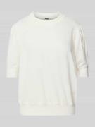 Drykorn Sweatshirt mit 1/2-Ärmel Modell 'SMELA' in Weiss, Größe L