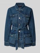 Scotch & Soda Jeansjacke mit Knopfleiste in Jeansblau, Größe XS