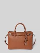 Guess Handtasche mit Tragehenkel Modell 'GREGORIA' in Cognac, Größe 1