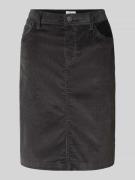 s.Oliver RED LABEL Ausgestellter Mini-Rock mit Baumwoll-Anteil in Anth...