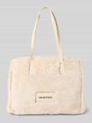 VALENTINO BAGS Shopper aus Kunstfell mit Label-Detail Modell 'SPECIAL ...