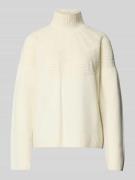Tommy Hilfiger Relaxed Fit Rollkragenpullover aus reiner Wolle in Ecru...