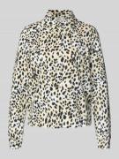 s.Oliver RED LABEL Regular Fit Hemdbluse aus Baumwoll-Mix in Offwhite,...