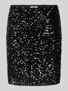 B.Young Minirock mit elastischem Bund Modell 'PAILLET' in Black, Größe...