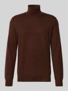 Polo Ralph Lauren Rollkragenpullover aus Merinowolle in Mittelbraun, G...