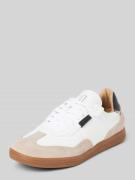 Steve Madden Low Top Sneaker mit Leder-Anteil Modell 'EMPORIA' in Offw...
