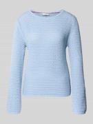 Tommy Hilfiger Regular Fit Pullover aus Baumwoll-Mix in Hellblau, Größ...