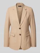 More & More Blazer mit Reverskragen in Beige, Größe 40
