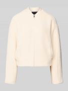 Someday Regular Fit Jacke mit Stehkragen Modell 'Nariska' in Offwhite,...