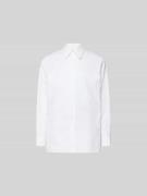 MM6 Maison Margiela Freizeithemd mit Knopfleiste in Weiss, Größe 48