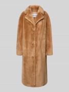 STAND STUDIO Mantel aus Kunstfell Modell 'Gabriella' in Beige, Größe 4...