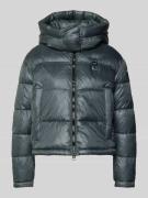 Blauer Usa Steppjacke mit Sorona®-Füllung Modell 'GLORIA' in Dunkelgra...