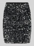 Vero Moda Leicht ausgestellter Mini-Rock mit Paillettenbesatz Modell '...