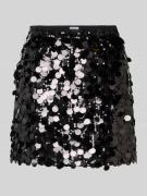 Pieces Eng anliegender Mini-Rock mit Paillettenbesatz Modell 'MALOU' i...