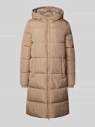 Pieces Regular Fit Steppmantel mit Storm Cuffs Modell 'BEE' in Camel M...