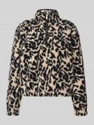 Only Regular Fit Troyer mit Allover-Muster Modell 'NEW DALLAS' in Meta...