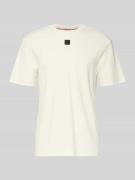 HUGO Regular Fit T-Shirt aus reine Baumwolle Modell 'DALILE' in Kitt, ...