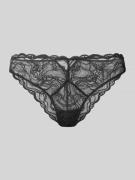 Calvin Klein Underwear Bikini Brief in semitransparentem Design in Bla...