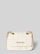 VALENTINO BAGS Crossbody Bag mit Label-Detail in Ecru, Größe 1