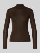 Weekend Max Mara Slim Fit Langarmshirt aus Woll-Seiden-Mix Modell 'TES...