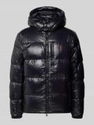 Polo Ralph Lauren Steppjacke mit Label-Stitching in Black, Größe L