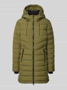 G.I.G.A. DX Steppmantel mit Reißverschlusstaschen in Oliv, Größe 36