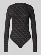 Guess Body aus Viskose-Elasthan-Mix Modell 'TEODORA' in Black, Größe L