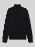 BOSS Orange Regular Fit Rollkragenpullover aus Baumwoll-Kaschmir-Mix M...