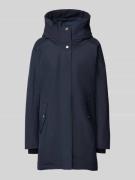 Didriksons Parka mit Kapuze Modell 'ALANA' in Dunkelblau, Größe 34