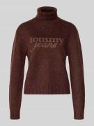 Tommy Jeans Regular Fit Rollkragenpullover mit Wollanteil Modell 'NEP'...