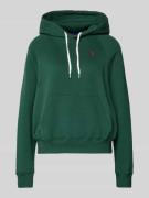Polo Ralph Lauren Regular Fit Hoodie mit Logo-Stitching in Dunkelgruen...
