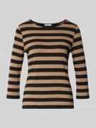 More &amp; More Longsleeve mit 3/4-Arm in Cognac, Gr&#xF6;&#xDF;e 34