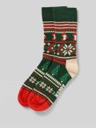Happy Socks Regular Fit Socken mit Logo-Stitching Modell 'Christmas Sw...
