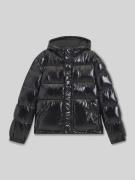 HUGO Regular Fit Steppjacke mit Kapuze Modell 'BARO' in Black, Größe L