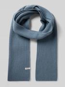 Marc O'Polo Schal aus Woll-Mix in Hellblau Melange, Größe 1