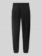 ARMANI EXCHANGE Sweatpants mit elastischem Bund in Black, Größe L