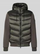 Antony Morato Slim Fit Steppjacke mit Tunnelzug in Oliv, Größe 48