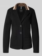 Marc Cain Blazer mit Reverskragen in Black, Größe 36