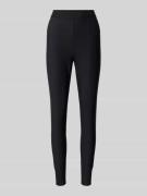 Marc Cain Leggings mit elastischem Logo-Bund in Black, Größe 36