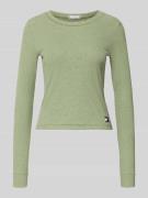 TOMMY HILFIGER Regular Fit Pyjama-Oberteil aus Baumwoll-Mix in Hellgru...