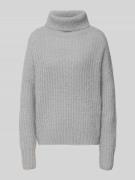 Fynch-Hatton Relaxed Fit Pullover aus Alpaka-Mix in Strick-Optik in He...