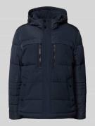 Lerros Steppjacke mit verlängertem Rückenteil in Dunkelblau, Größe L
